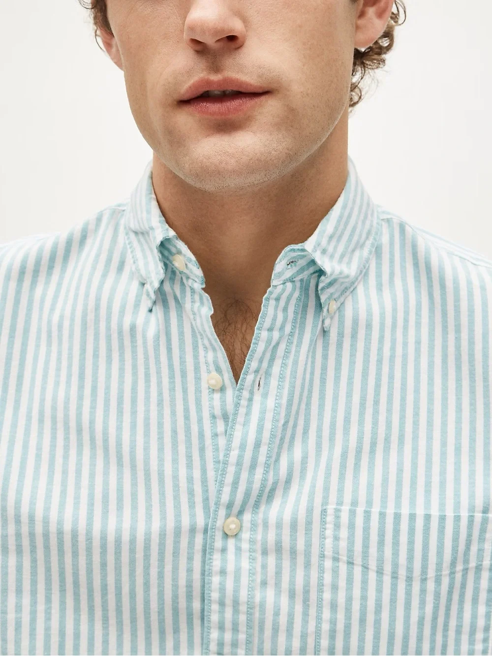 J. Crew Broken-in organic cotton oxford shirt in Dave Sea White XL NWT $98 BE996